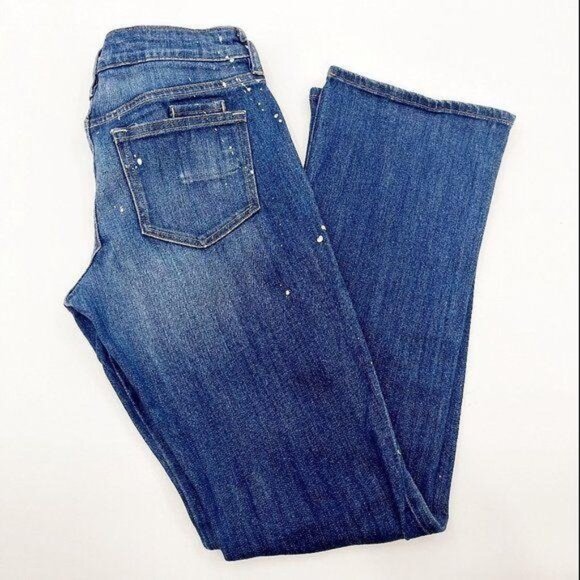 Old Navy Flirt Paint Splattered Bootcut Jeans - Picture 1 of 9